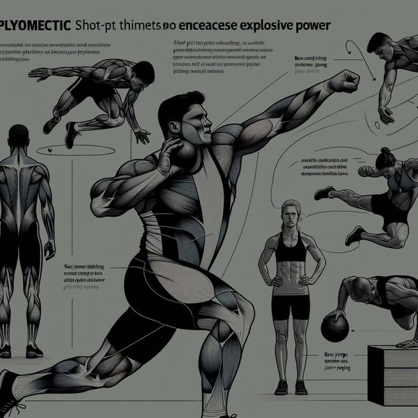Comment les athlètes de lancer du poids peuvent-ils utiliser l'entraînement pliométrique pour augmenter leur force explosive?