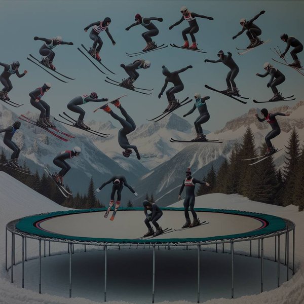 Quels exercices de proprioception sur trampoline peuvent aider les skieurs freestyle à améliorer leur équilibre aérien?