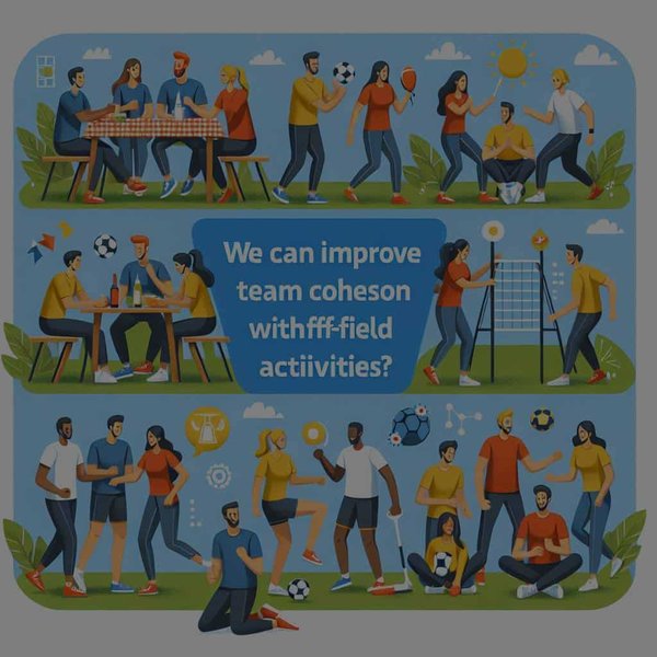 Peut-on améliorer la cohésion d'équipe grâce à des activités en dehors du terrain?