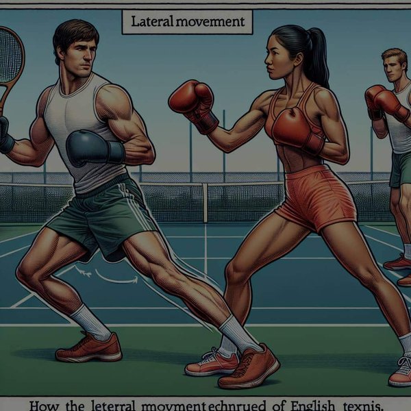 En quoi les techniques de déplacement latéral en boxe anglaise peuvent-elles bénéficier aux joueurs de tennis?